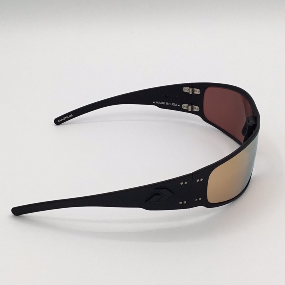 Gatorz Magnum Gold Mirrored Polarized Sunglasses - Picture 4 of 8
